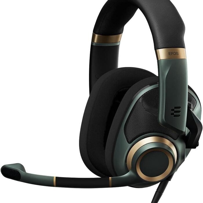EPOS H6Pro Open Acoustic Gaming with Mic – Immersive Sound, Lightweight Comfort, and Durable Design – Works with Xbox, PS4/PS5 & PC/Windows